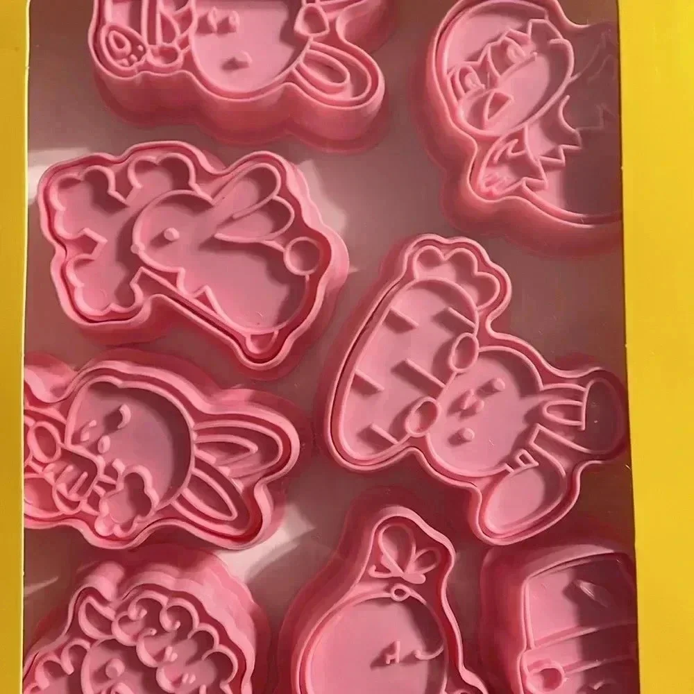Cookie cutters with stampers, Easter theme